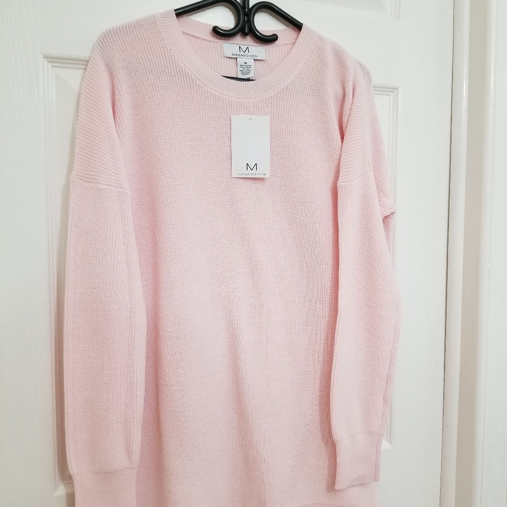 MAGASCHONI DRAGON FLOWER LONG SLEEVE TOP